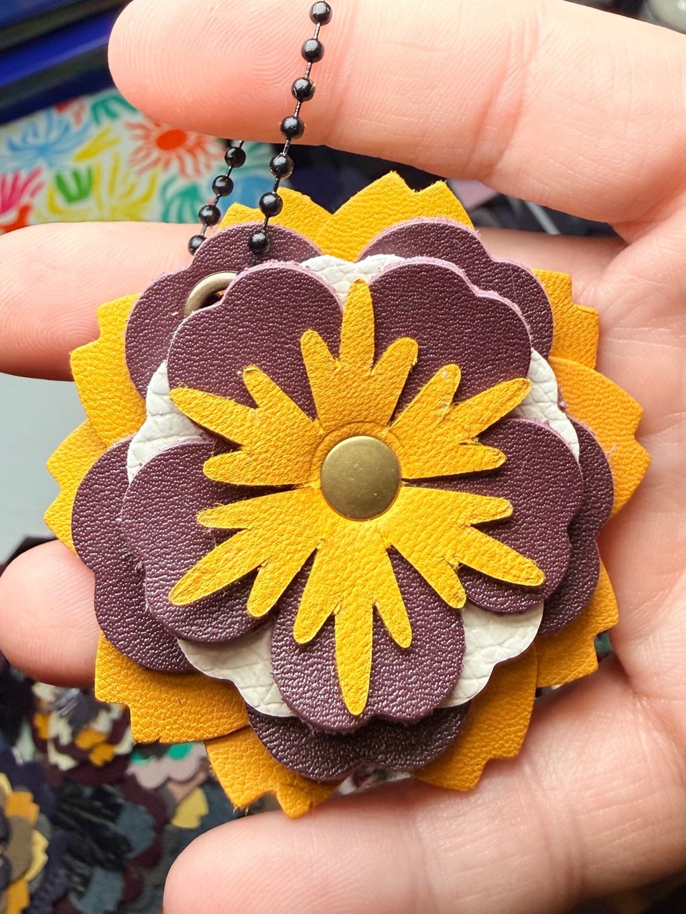 Handmade Floral Charm